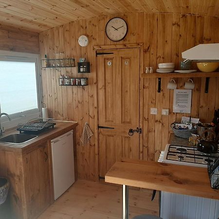 Anglesey New Modern Shepherds Hut With Spa Hot Tub Gwalchmai Exteriér fotografie