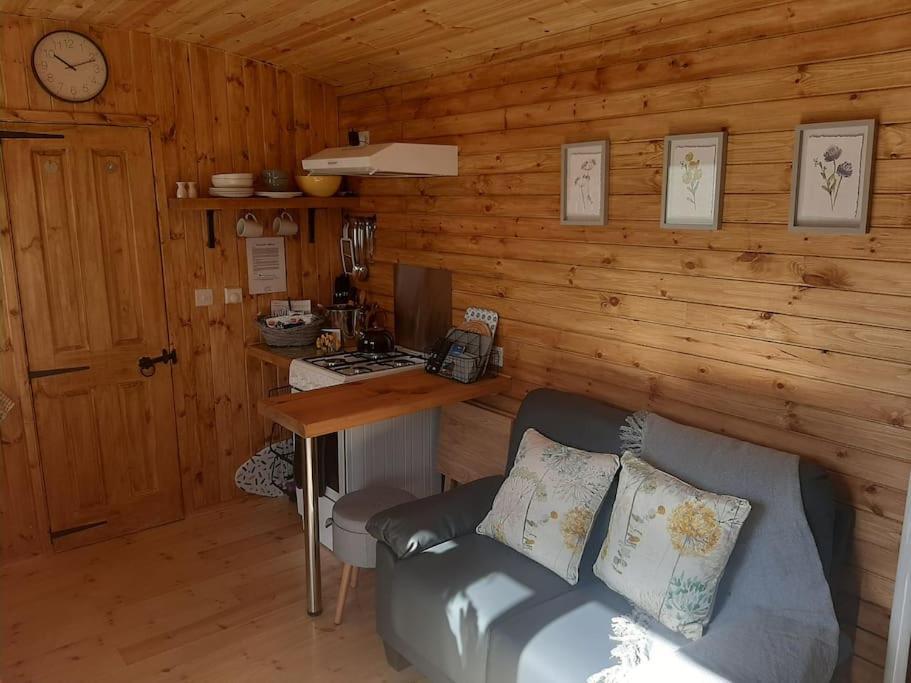 Anglesey New Modern Shepherds Hut With Spa Hot Tub Gwalchmai Exteriér fotografie